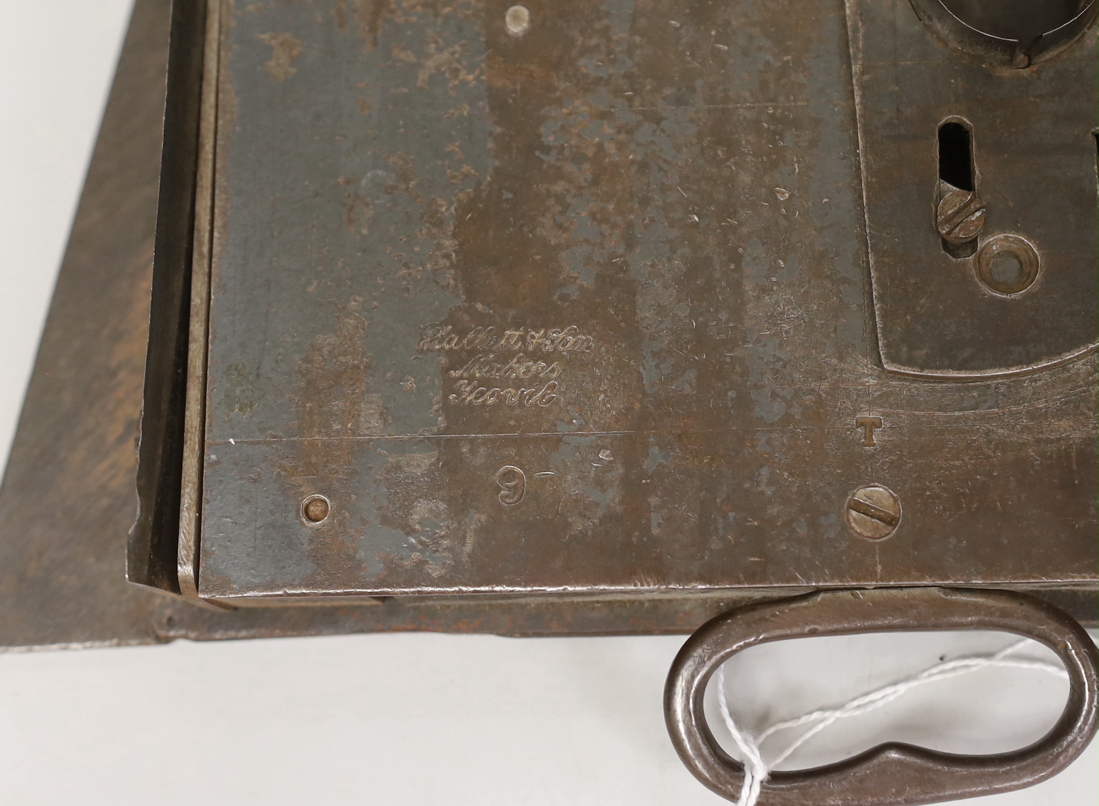 A Hallett & Son glove mould cutter